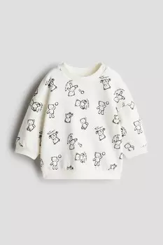 Толстовка с круглым вырезом H&M, мультиколор