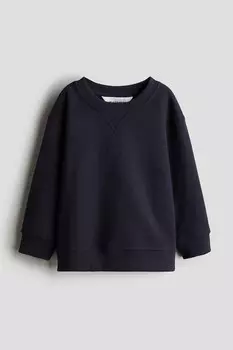 Толстовка с круглым вырезом H&M, синий