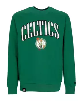 Толстовка с круглым вырезом и графическим рисунком Boston Celtics New Era, зеленый