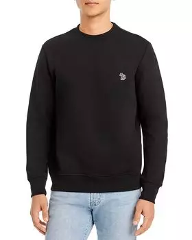 Толстовка с круглым вырезом и нашивкой Zebra PS Paul Smith