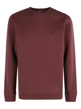 Толстовка с круглым вырезом и вышитым логотипом DONDUP, красный