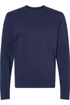 Толстовка с круглым вырезом из флиса J. America BTB, цвет true navy