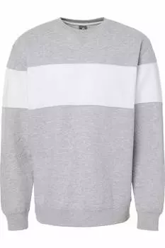 Толстовка с круглым вырезом из флиса J. America Varsity, цвет oxford