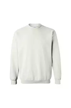 Толстовка с круглым вырезом из плотной смеси Gildan, белый