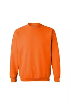 Толстовка с круглым вырезом из плотной смеси Gildan, оранжевый