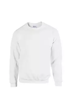 Толстовка с круглым вырезом из плотной смеси Gildan, белый