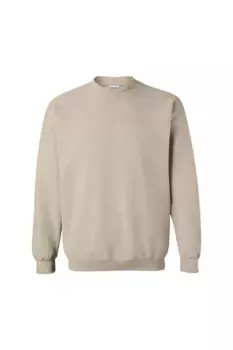 Толстовка с круглым вырезом из плотной смеси Gildan, коричневый