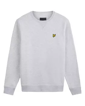 Толстовка с круглым вырезом Lyle & Scott, серый