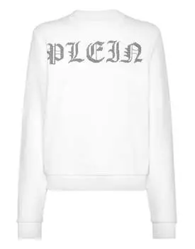 Толстовка с круглым вырезом PHILIPP PLEIN, белый