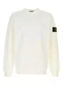 Толстовка с круглым вырезом Stone Island, белый