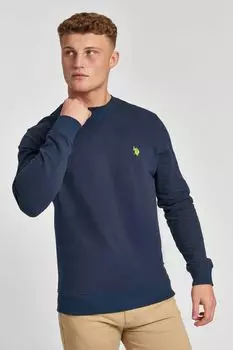 Толстовка с круглым вырезом U.S. Polo Assn, синий