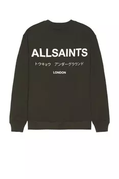 Толстовка с круглым вырезом Underground от Allsaints, grange green