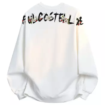 Толстовка с круглым вырезом унисекс PAUL COSTELLOE, светло-серый