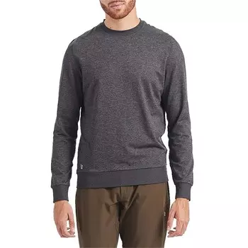 Толстовка с круглым вырезом Vuori Ponto Performance, charcoal heather