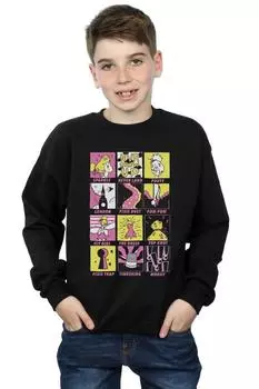 Толстовка с квадратами Tinkerbell Disney, черный