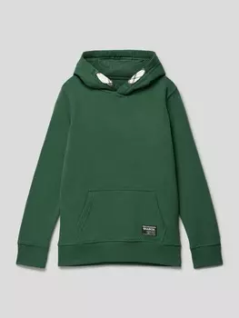 Толстовка с лейблом Garcia, зеленый