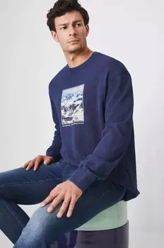 Толстовка с лекарством Medicine, темно-синий