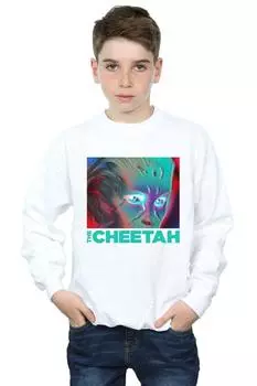 Толстовка с лицом гепарда Wonder Woman 84 DC Comics, белый