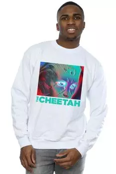 Толстовка с лицом гепарда Wonder Woman 84 DC Comics, белый