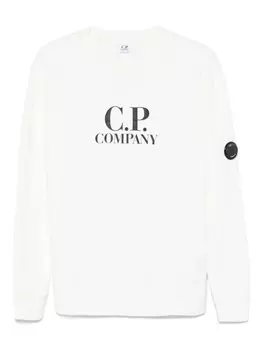 Толстовка с линзами C.P. Company Kids, белый