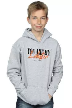 Толстовка с лобстером Soul Mates Friends, серый