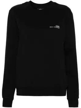 Толстовка с логотипом A.P.C., черный