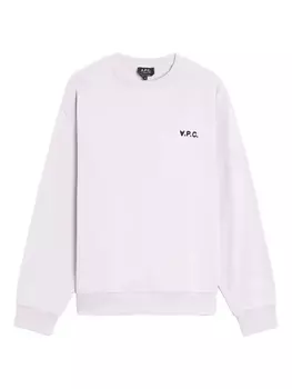Толстовка с логотипом A.P.C., розовый