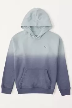 Толстовка с логотипом Abercrombie & Fitch, синий