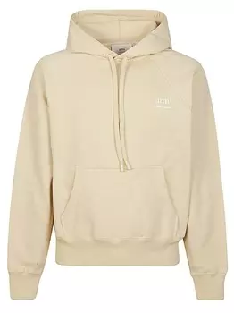 Толстовка с логотипом Ami Paris, бежевый