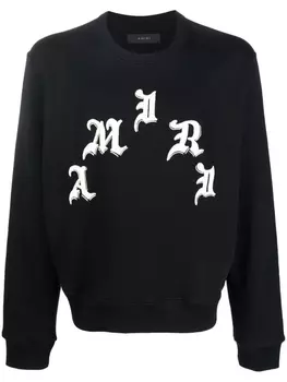 Толстовка с логотипом AMIRI, черный