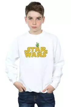 Толстовка с логотипом «Ананас» Star Wars, белый