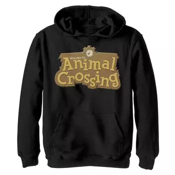 Толстовка с логотипом Animal Crossing для мальчиков 8–20 лет Licensed Character