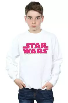 Толстовка с логотипом арбуза Star Wars, белый