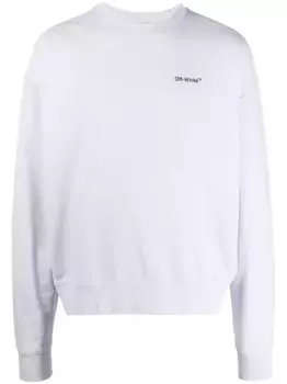 Толстовка с логотипом Arrows OFF-WHITE, фиолетовый