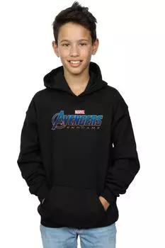 Толстовка с логотипом Avengers Endgame Marvel, черный