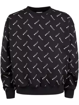 Толстовка с логотипом Bally, черный