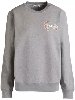 Толстовка с логотипом Bally, серый