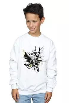 Толстовка с логотипом Batman Batface DC Comics, белый