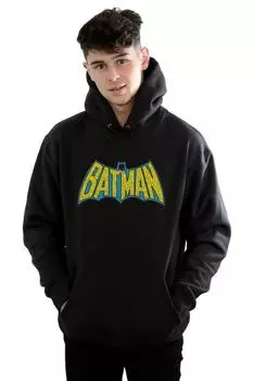 Толстовка с логотипом Batman Crackle DC Comics, черный
