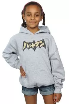 Толстовка с логотипом Batman International DC Comics, серый