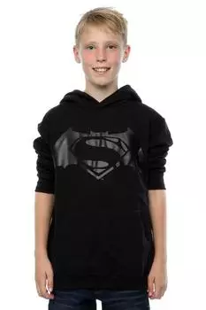 Толстовка с логотипом «Бэтмен против Супермена» DC Comics, черный