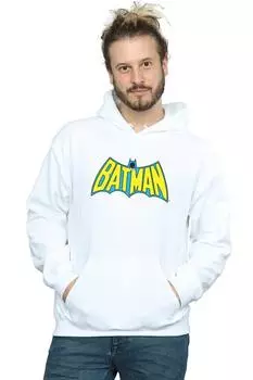 Толстовка с логотипом «Бэтмен» в стиле ретро DC Comics, белый