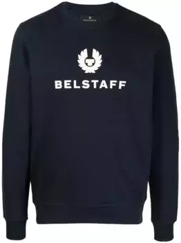 Толстовка с логотипом Belstaff, синий
