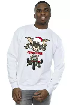 Толстовка с логотипом Bike Gremlins, белый