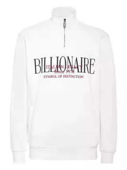 Толстовка с логотипом Billionaire, белый
