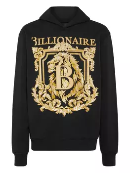 Толстовка с логотипом Billionaire, черный