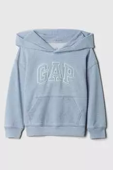 Толстовка с логотипом Brannan Teddy Bear (от 12 месяцев до 5 лет) Gap, синий