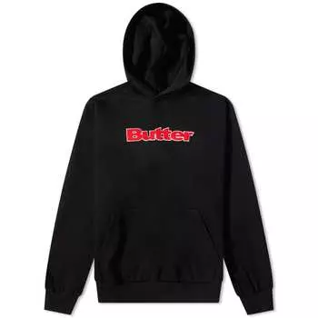 Толстовка с логотипом Butter Goods из синели, черный