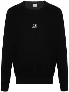 Толстовка с логотипом C.P. Company, черный