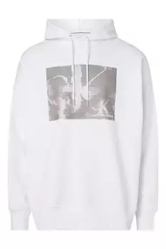 Толстовка с логотипом Calvin Klein Jeans, белый